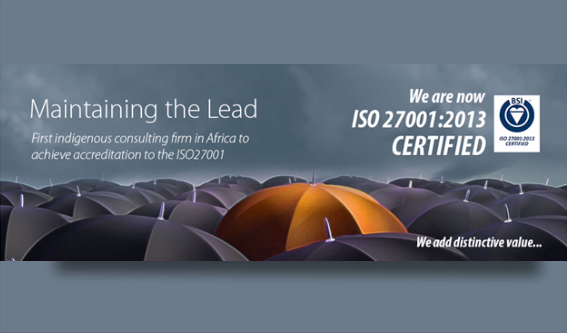 MAINTAINING THE LEAD : DIGITAL JEWELS IS ISO27001:2013 CERTIFIED